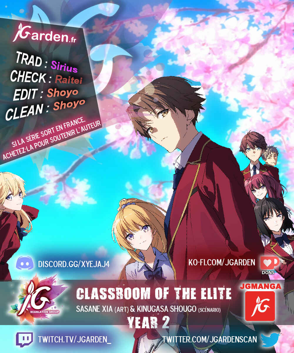 Youkoso Jitsuryoku Shijou Shugi no Kyoushitsu e: 2-nensei-hen Chapter 6 - Page 1