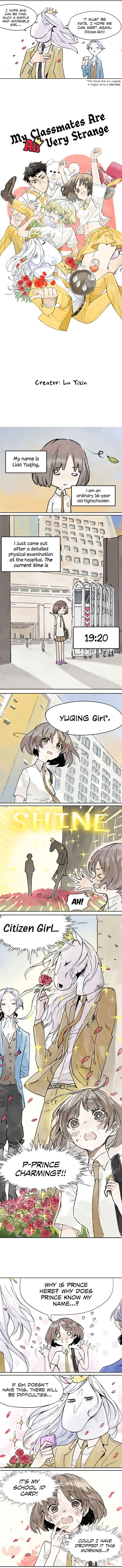 My Classmates Are All Very Strange Chapter 1 - Page 3