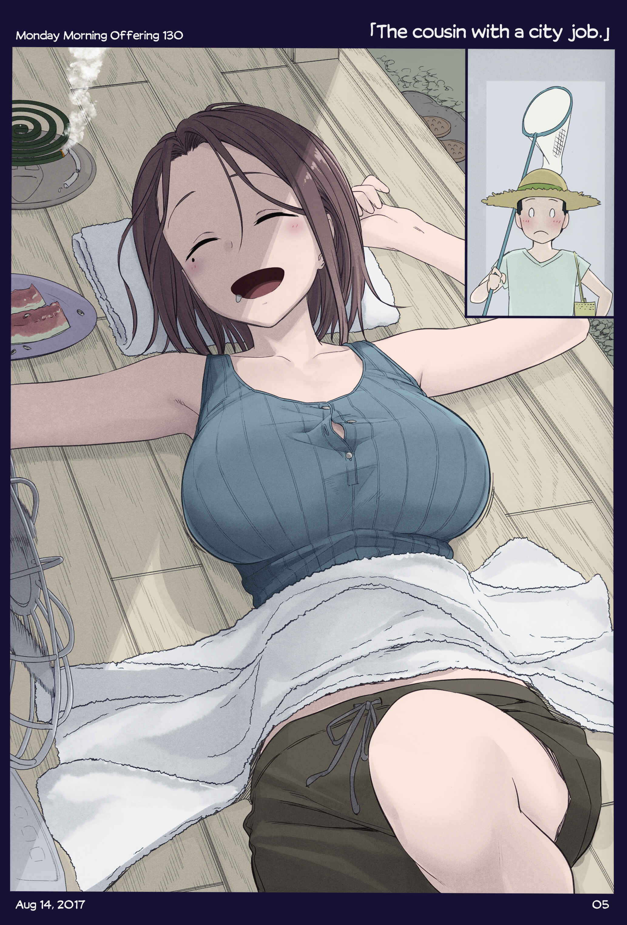 Getsuyoubi no Tawawa (Twitter Webcomic) (Fan Colored) Chapter 15 - Page 4