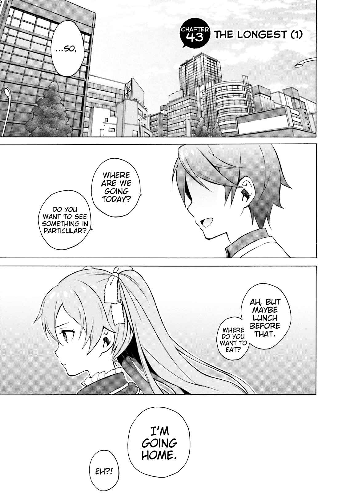 Hentai Ouji to Warawanai Neko. Chapter 43 - Page 1