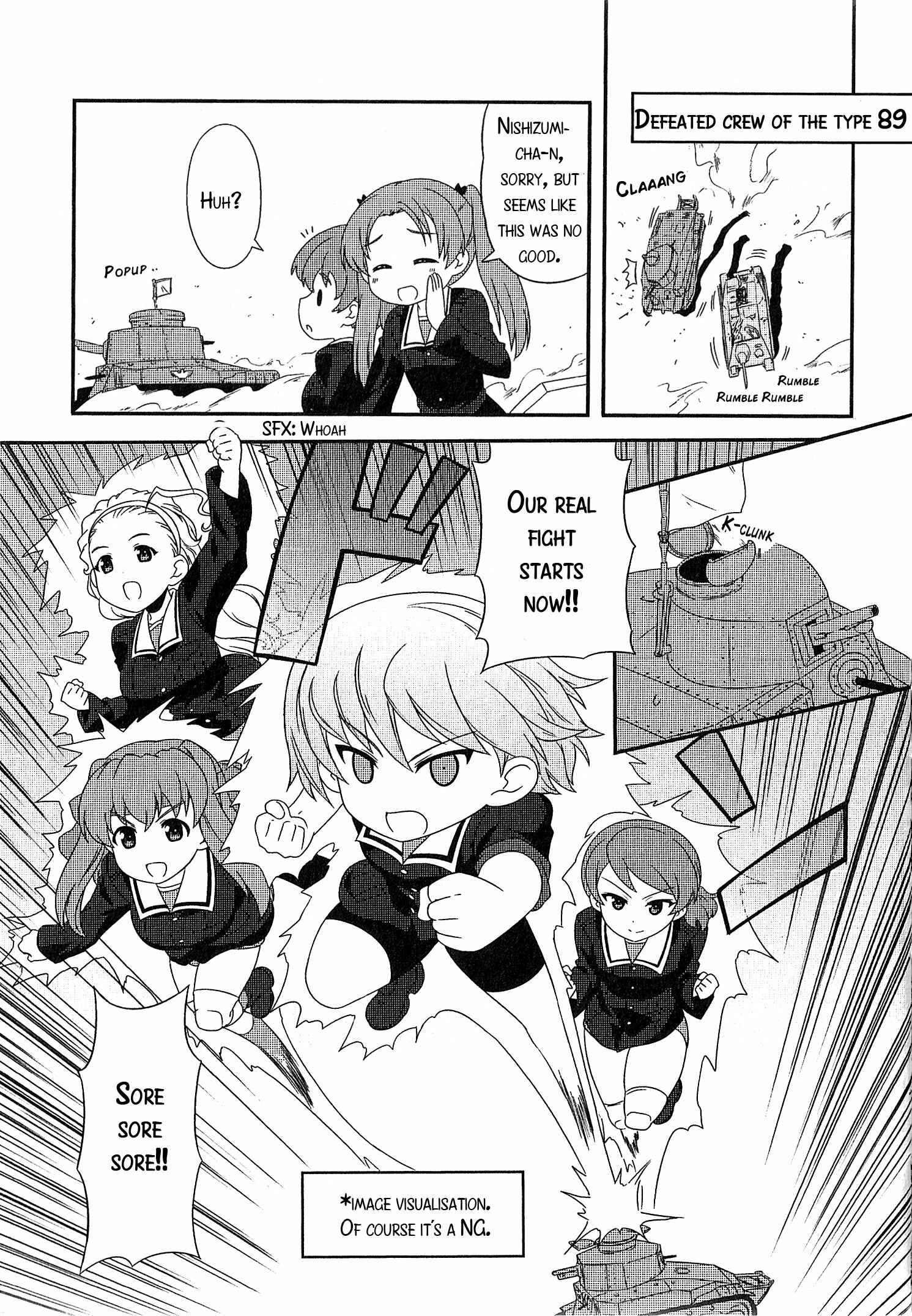 GIRLS und PANZER - Motto Love Love Sakusen desu! Chapter 27.4 - Page 7