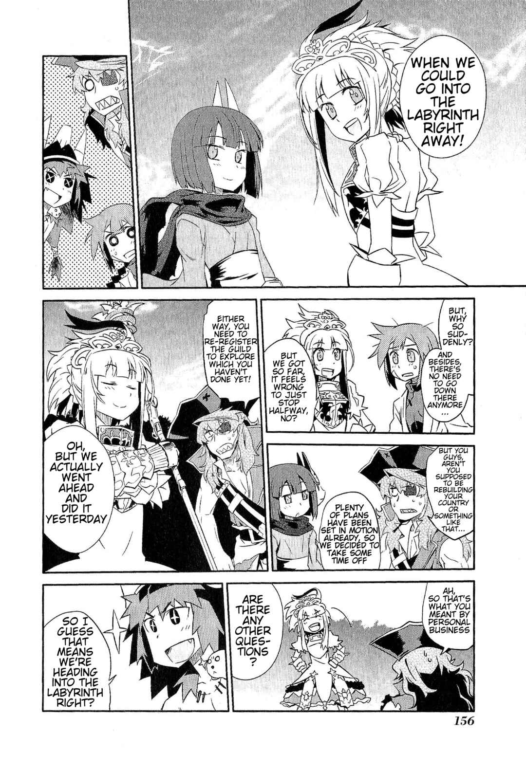 Etrian Odyssey III: The Deep Sea War Princess Chapter 13 - Page 28