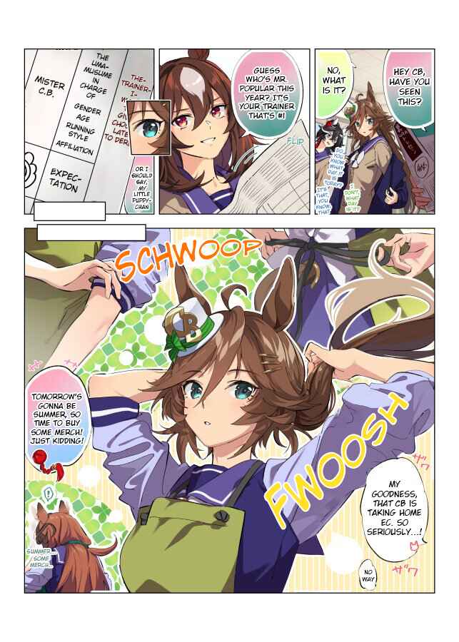 Uma Musume Pretty Derby - Sen Ichi-yo CB Chapter 107 - Page 1