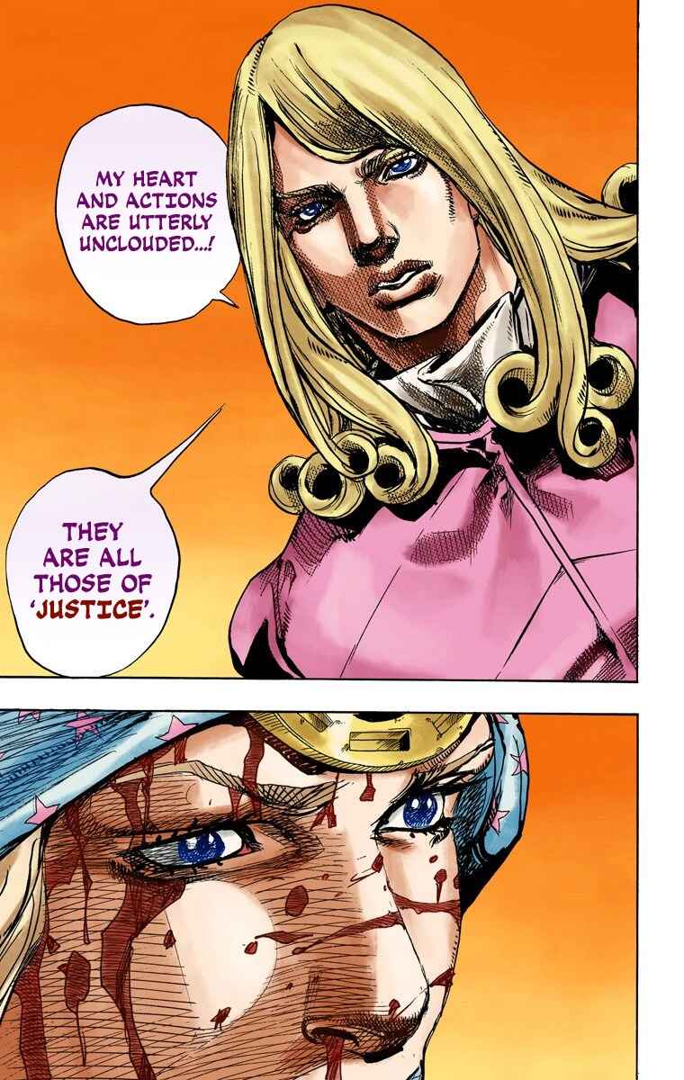 JoJo no Kimyou na Bouken: Part 7 - Steel Ball Run Color-ban Chapter 89 - Page 16