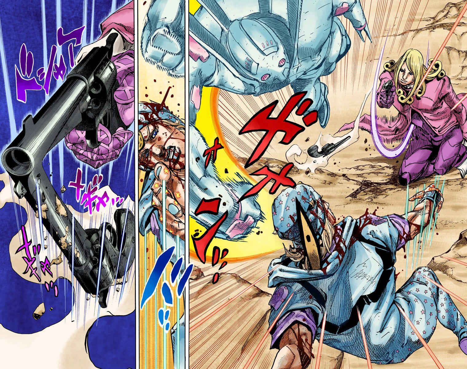 JoJo no Kimyou na Bouken: Part 7 - Steel Ball Run Color-ban Chapter 89 - Page 18