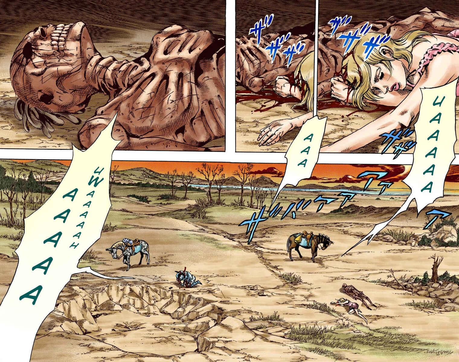 JoJo no Kimyou na Bouken: Part 7 - Steel Ball Run Color-ban Chapter 89 - Page 33