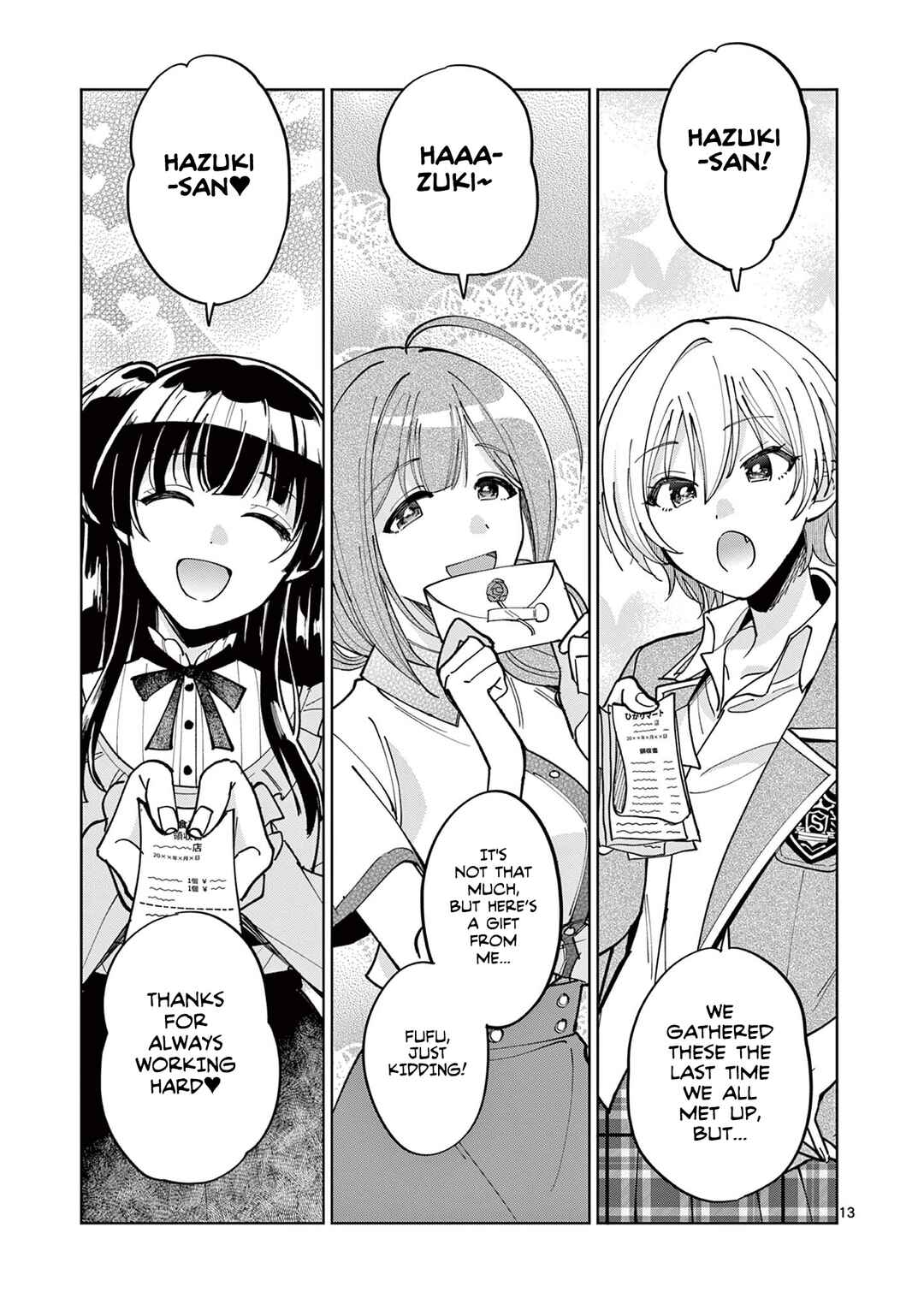 THE iDOLM@STER: Shiny Colors - Hazuki's Shinography Chapter 1 - Page 12