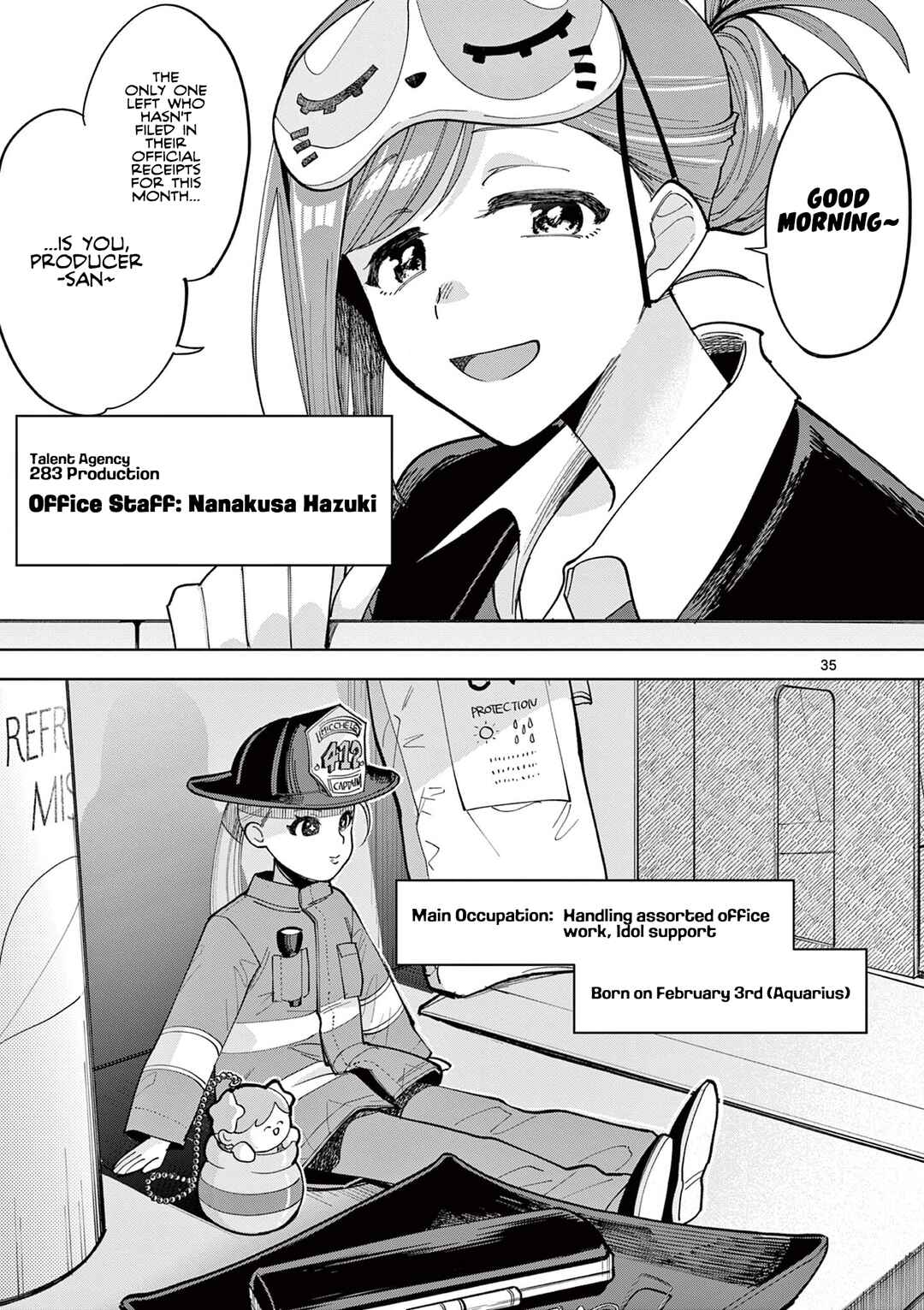 THE iDOLM@STER: Shiny Colors - Hazuki's Shinography Chapter 1 - Page 33