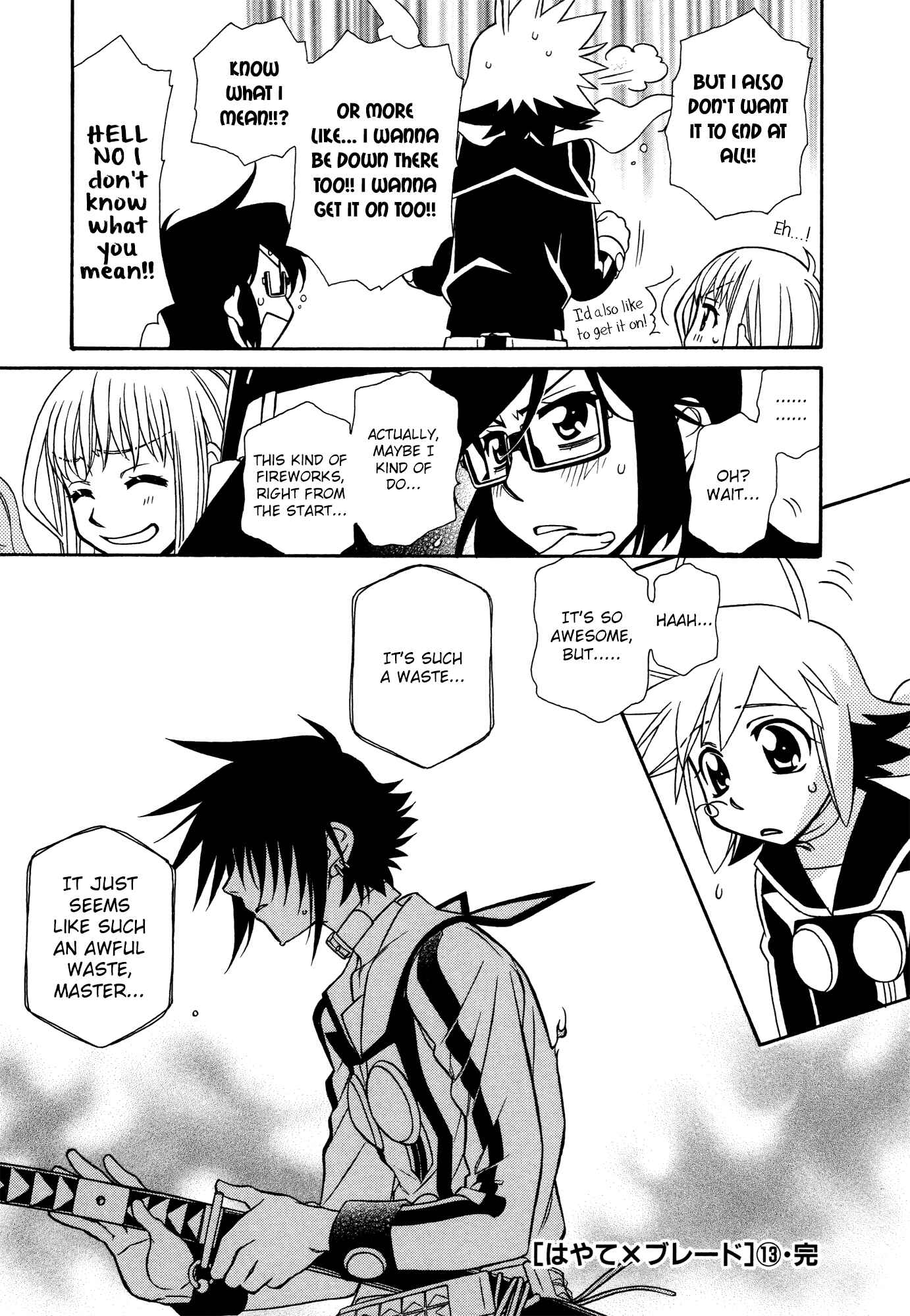 Hayate x Blade Chapter 76 - Page 23