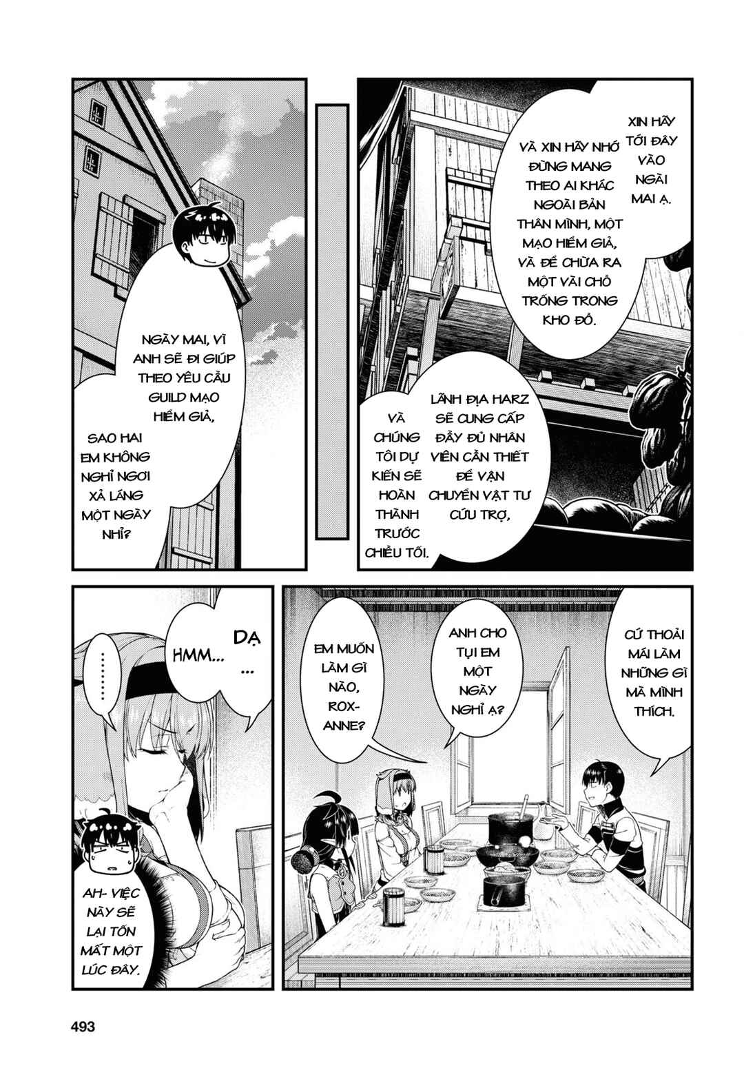 Isekai Meikyuu de Harem o Chapter 62 - Page 7