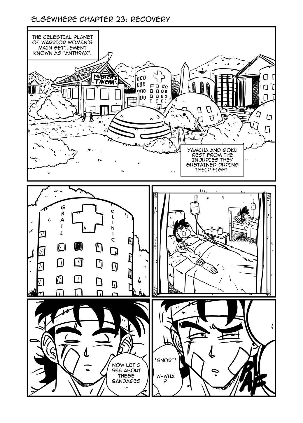 Dragon Ball Z - Elsewhere (Doujinshi) Chapter 23 - Page 2