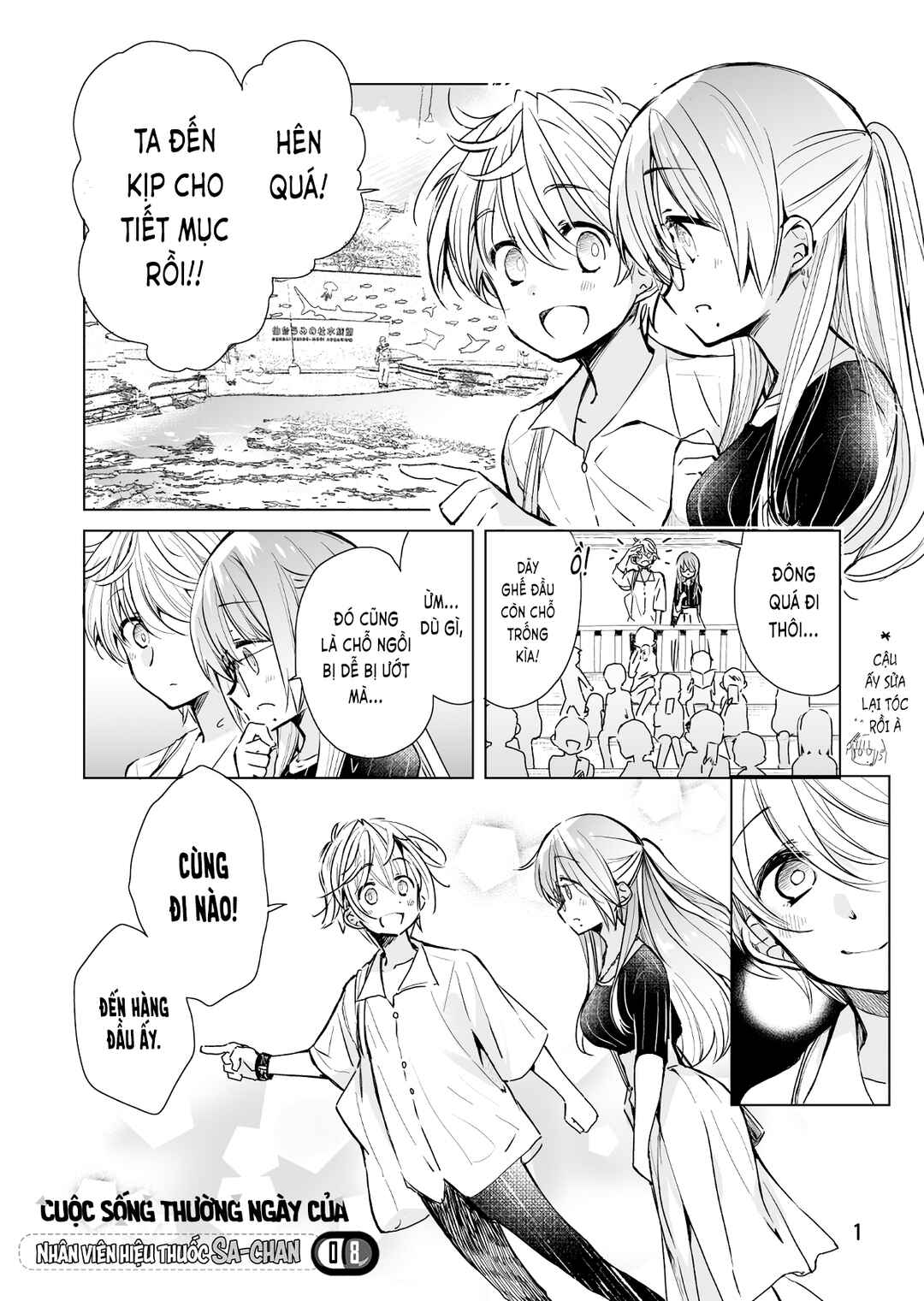 Drugstore Ten'in Sacchan no Nichijou Chapter 8 - Page 1
