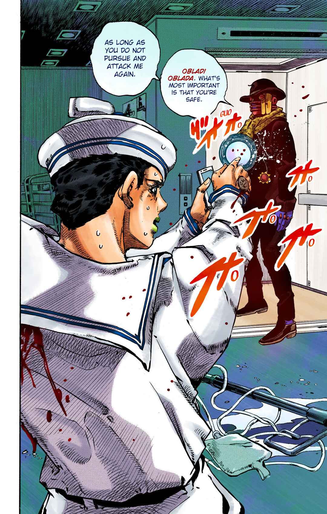 JoJo no Kimyou na Bouken: Part 8 - JoJolion Color-ban Chapter 105 - Page 12