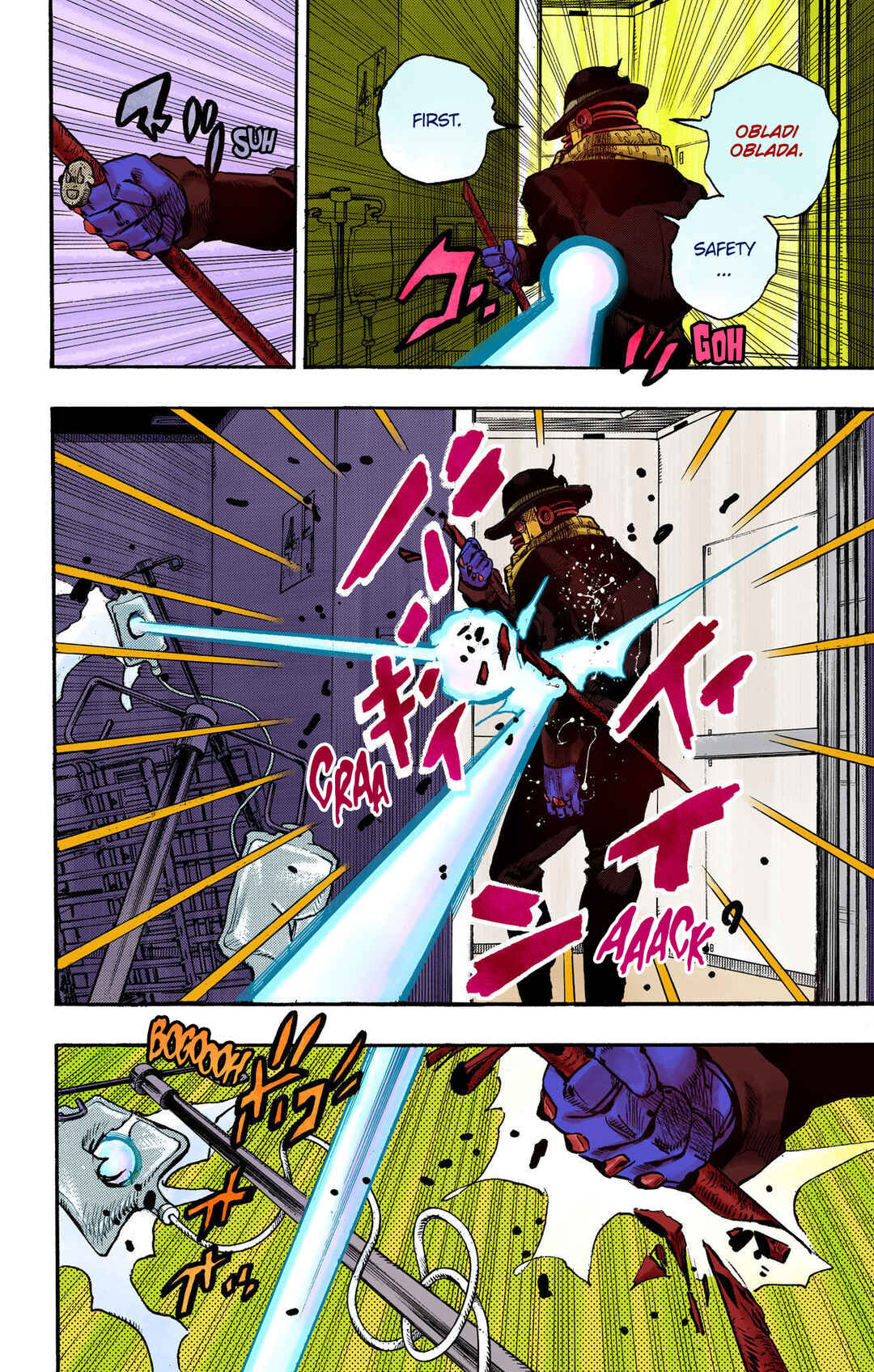JoJo no Kimyou na Bouken: Part 8 - JoJolion Color-ban Chapter 105 - Page 8