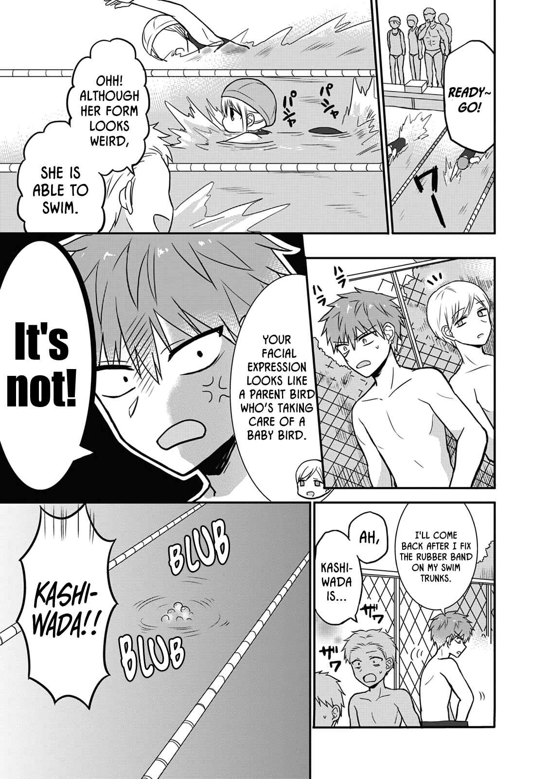 Kao ni Denai Kashiwada-san to Kao ni Deru Oota-kun Chapter 4 - Page 7