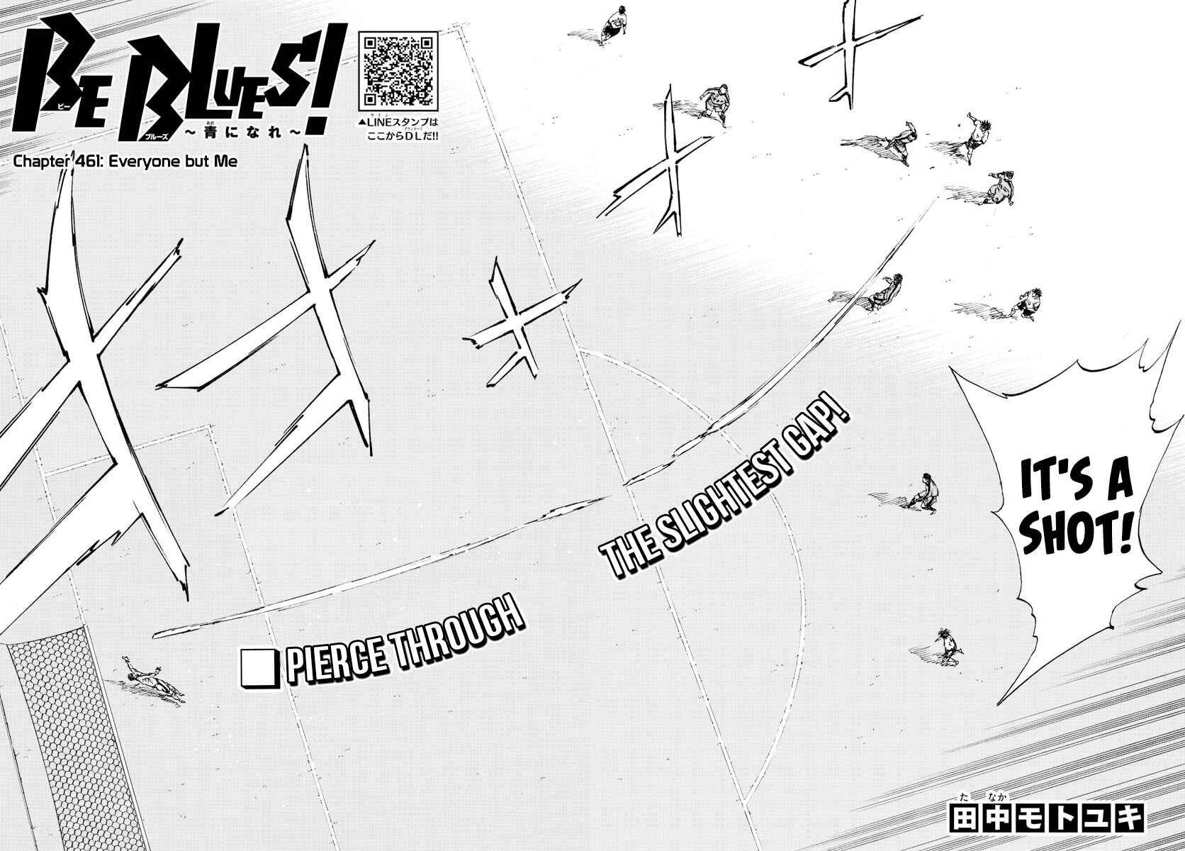 BE BLUES ~Ao ni Nare~ Chapter 461 - Page 3