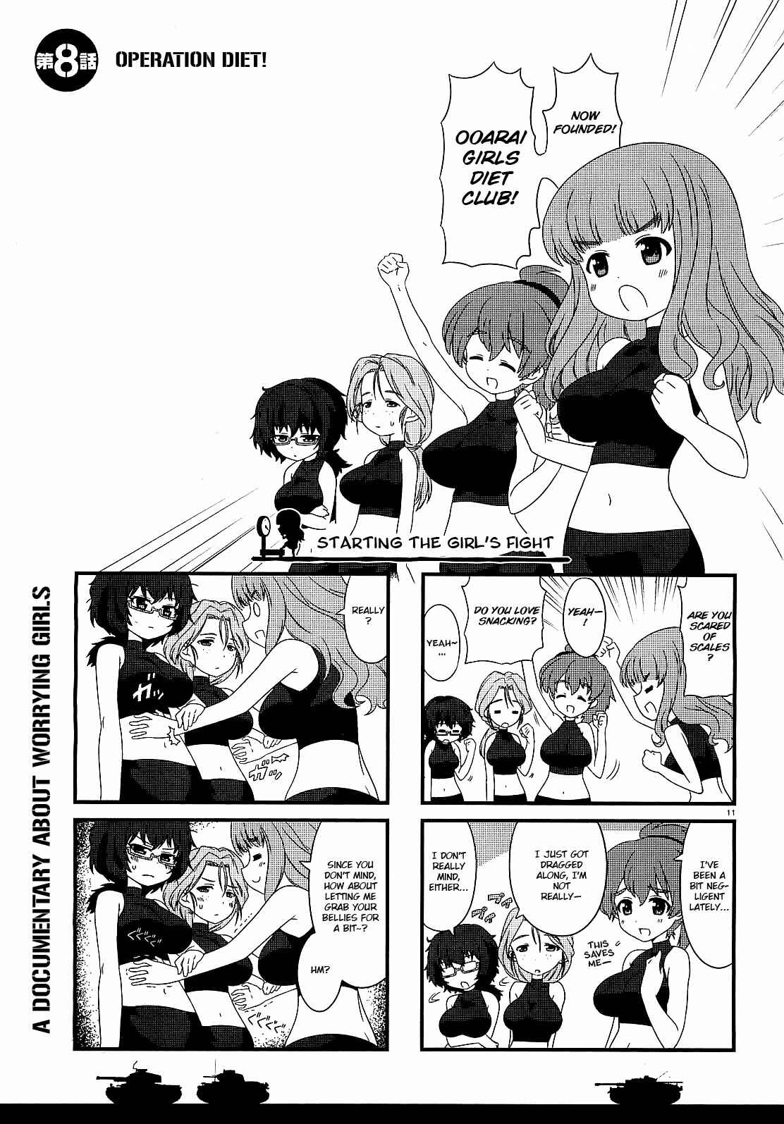 GIRLS und PANZER - Motto Love Love Sakusen desu! Chapter 8 - Page 1