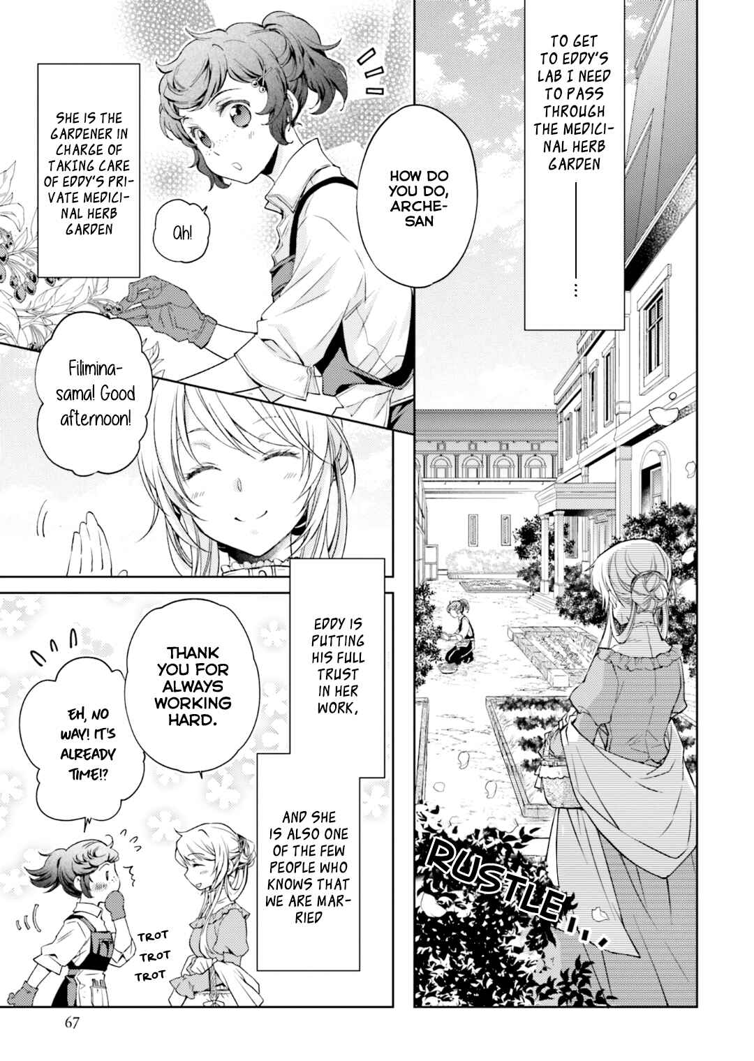 Mahoutsukai no Konyakusha Chapter 15.1 - Page 8