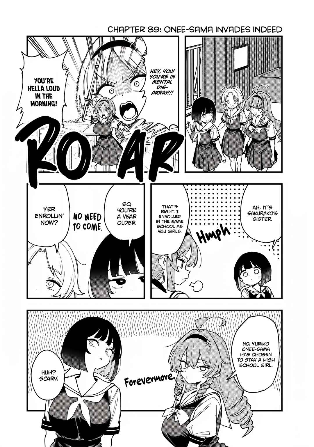 Bakushin Ojou-sama Dou! Chapter 89 - Page 1