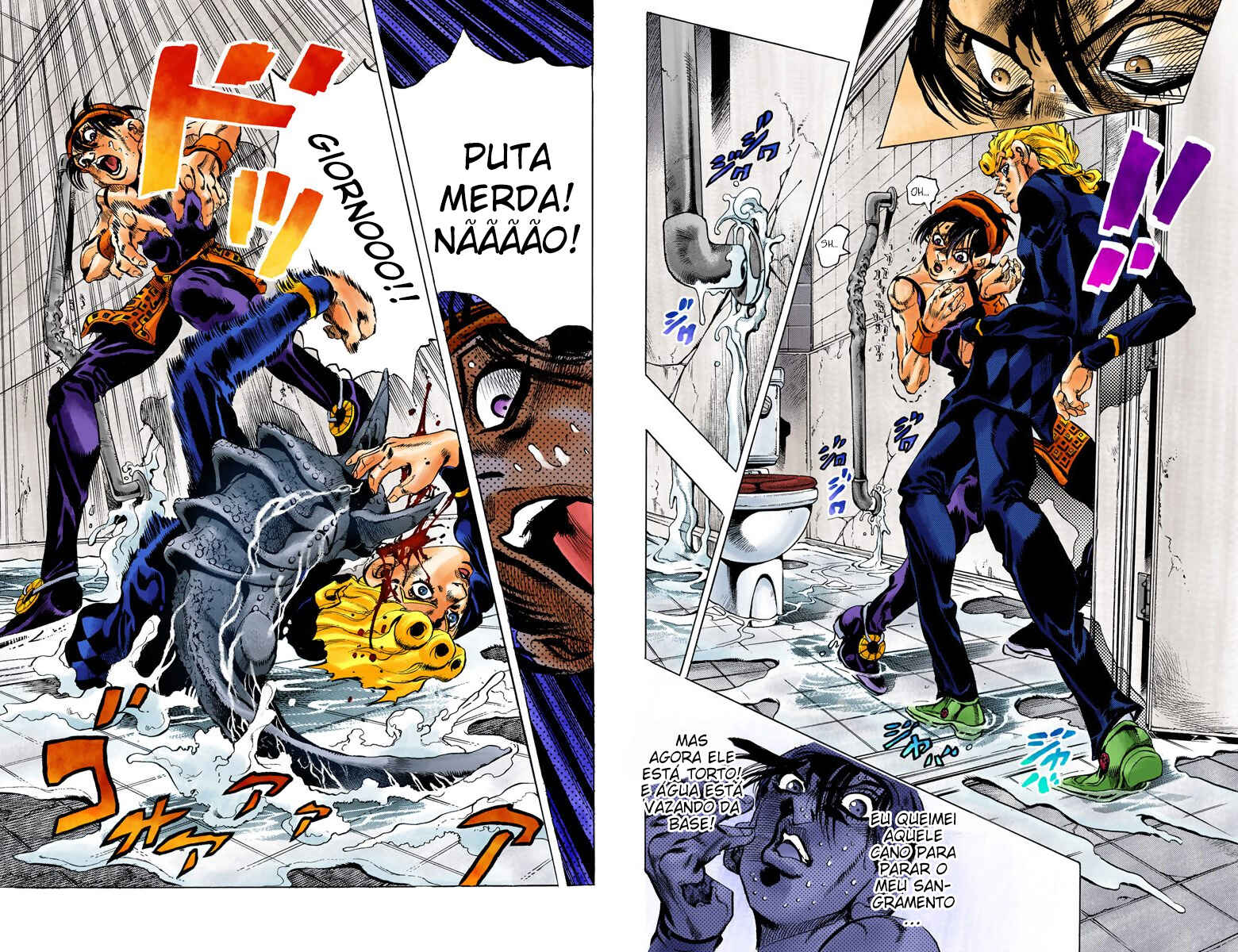 JoJo no Kimyou na Bouken: Part 5 - Ougon no Kaze Color-ban Chapter 88 - Page 11