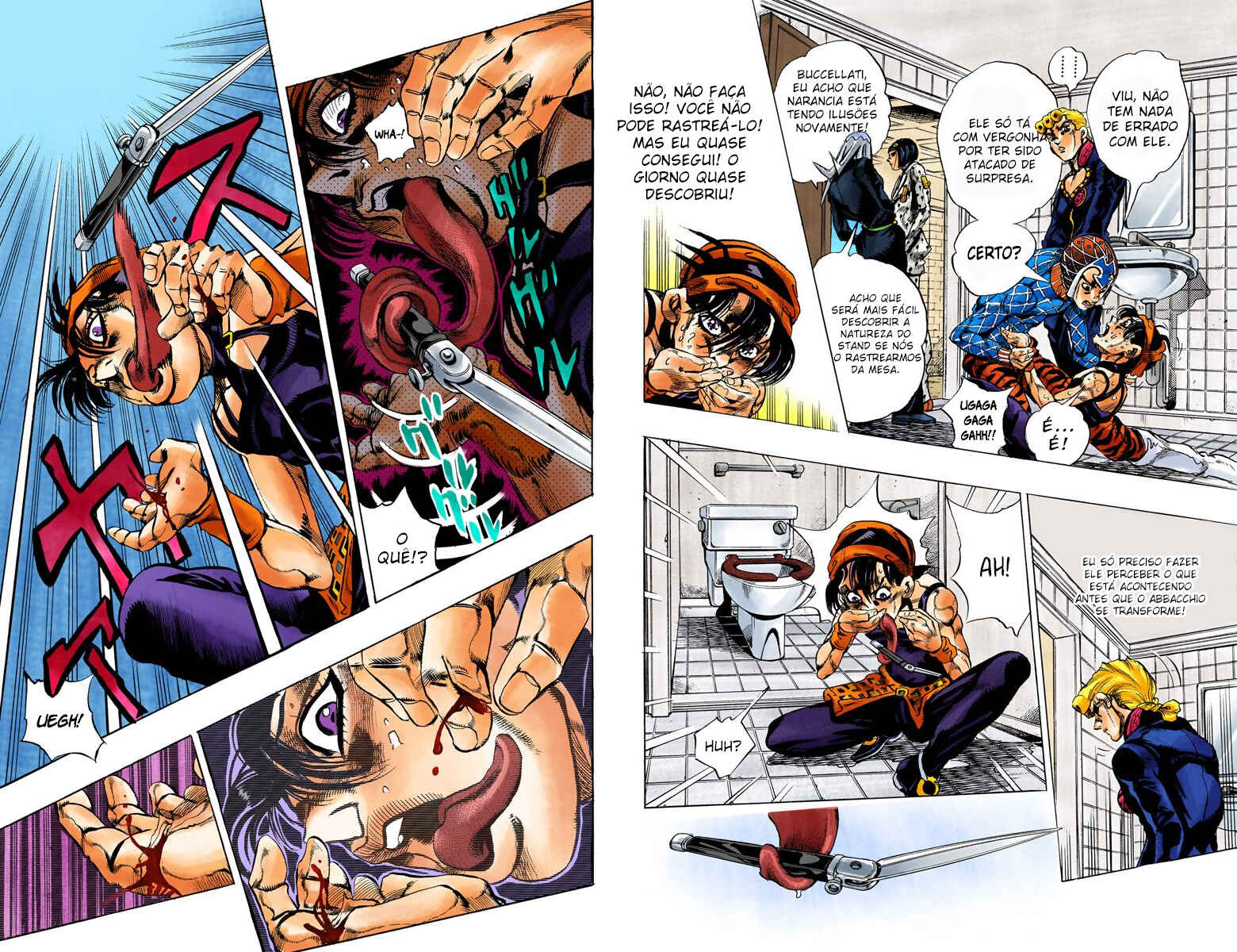JoJo no Kimyou na Bouken: Part 5 - Ougon no Kaze Color-ban Chapter 88 - Page 6