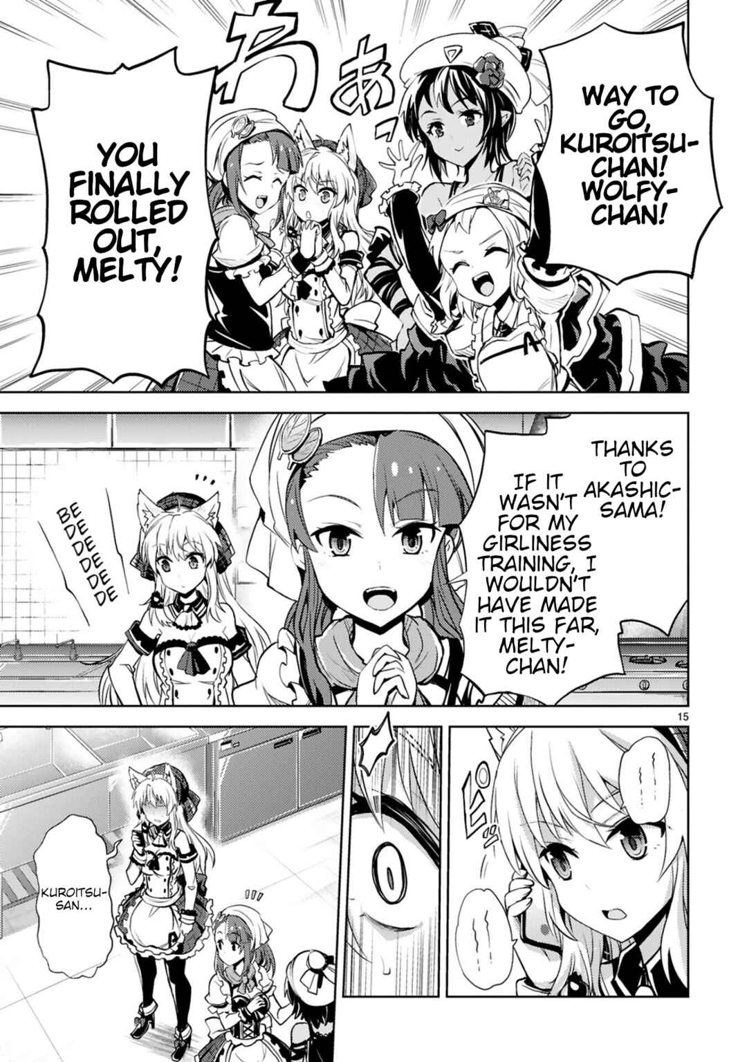 Kaijin Kaihatsubu no Kuroitsu-san Chapter 11 - Page 15