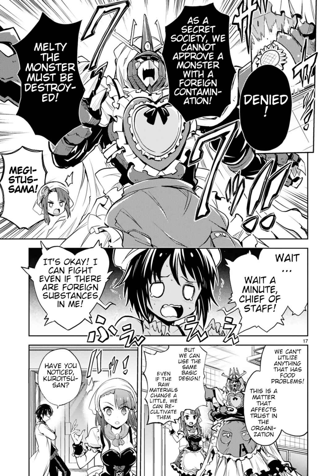 Kaijin Kaihatsubu no Kuroitsu-san Chapter 11 - Page 17