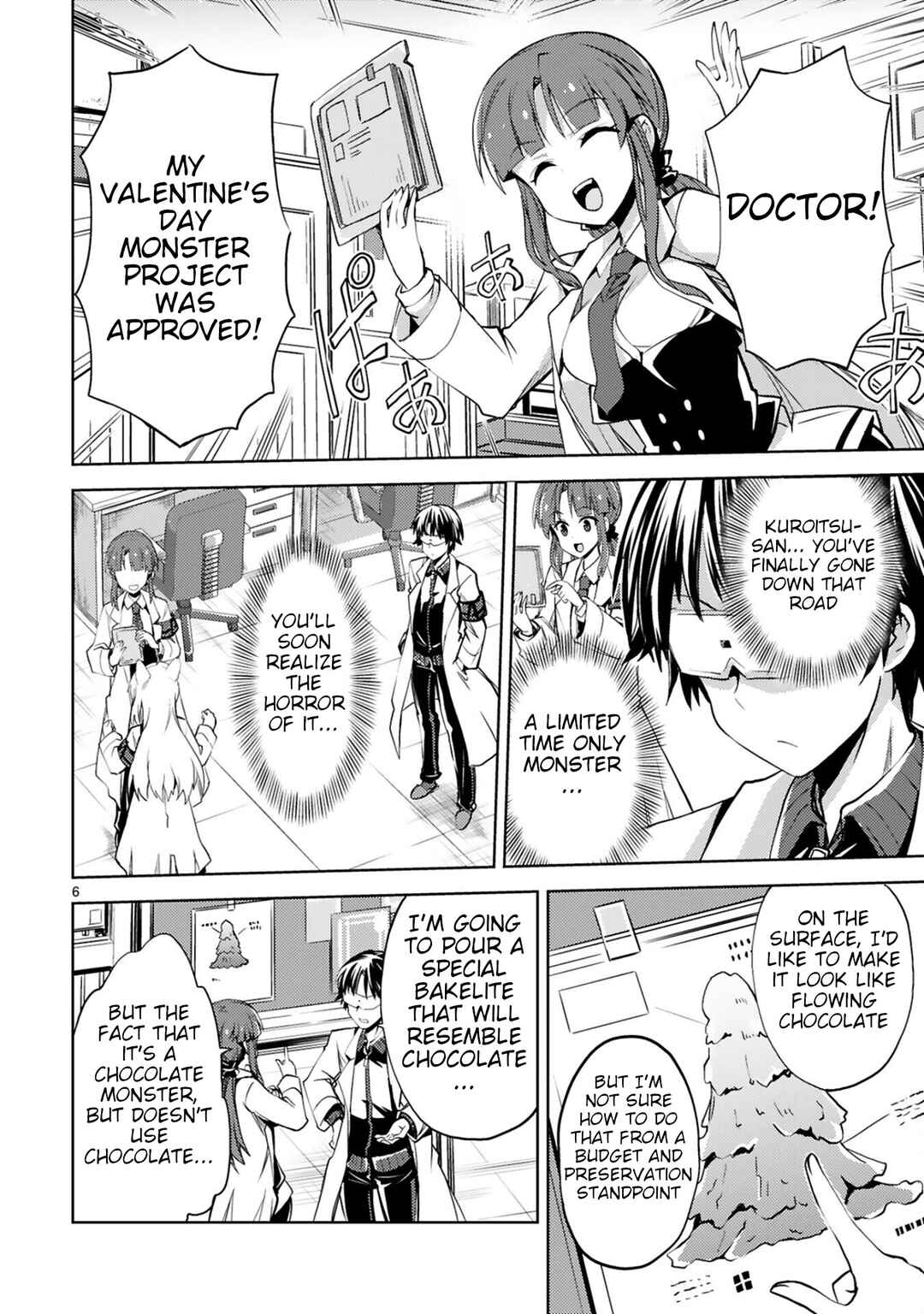 Kaijin Kaihatsubu no Kuroitsu-san Chapter 11 - Page 6