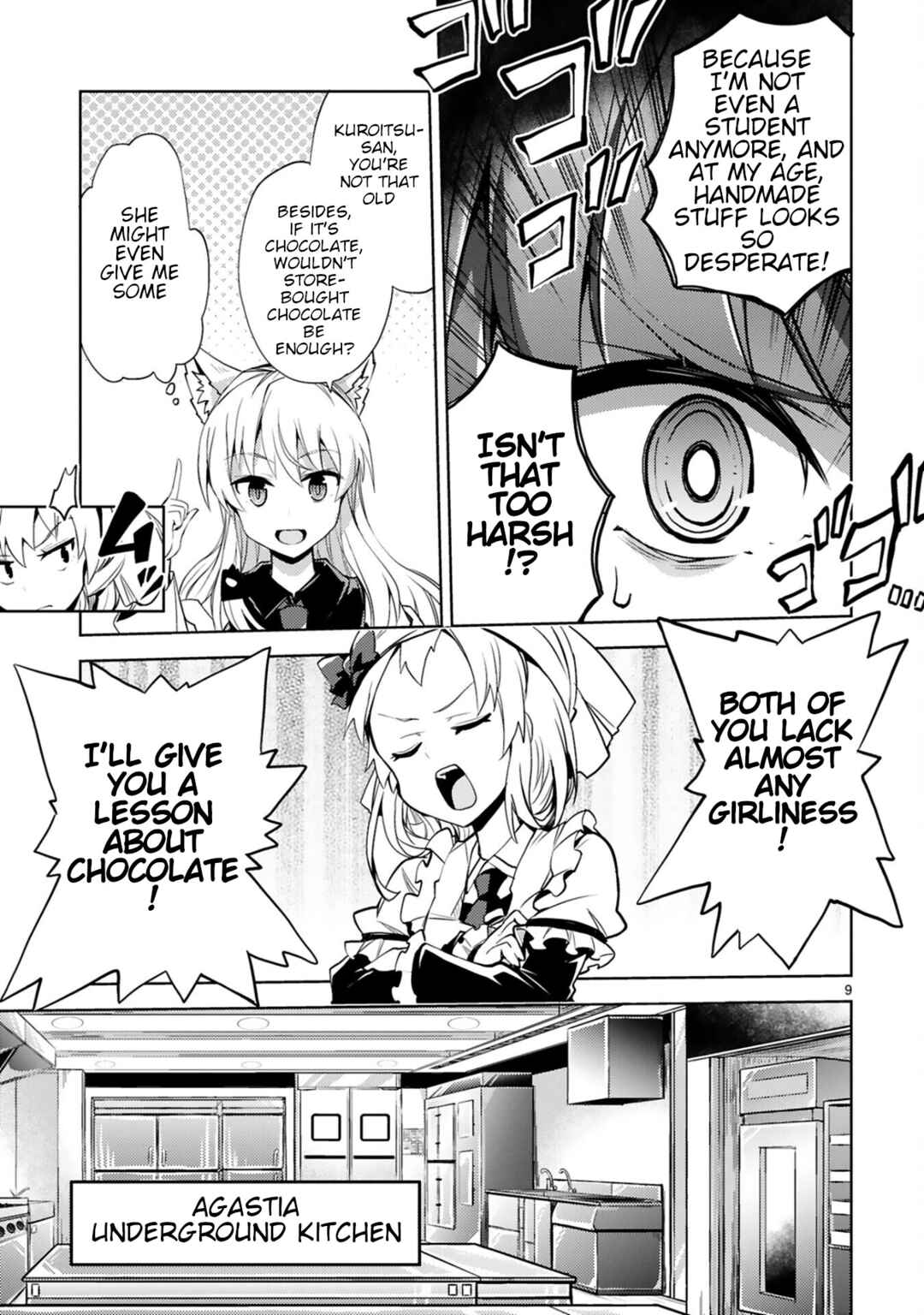 Kaijin Kaihatsubu no Kuroitsu-san Chapter 11 - Page 9