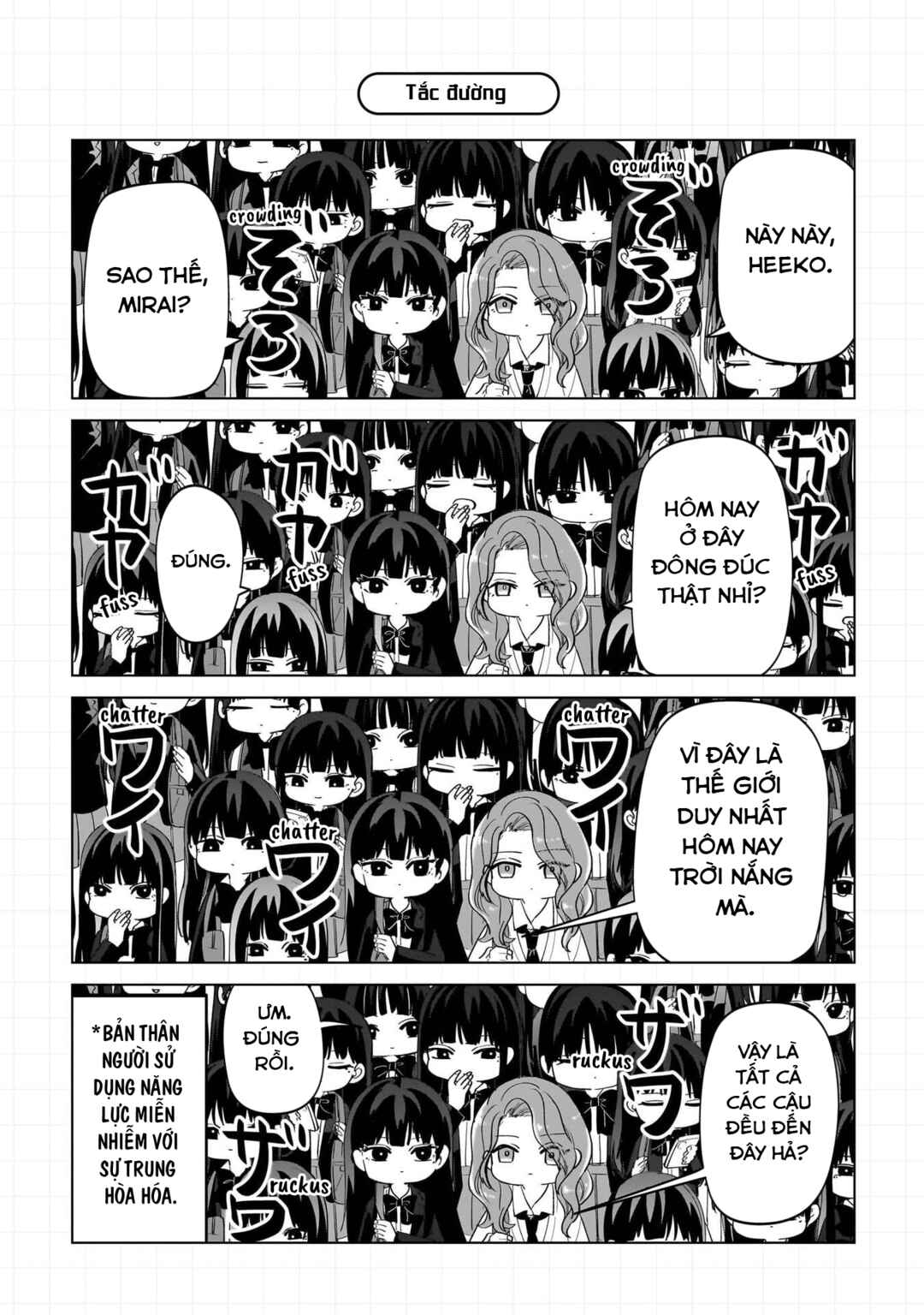 Shiretto Sugee Koto Itteru Gal. - Shiritsu Paranomaru Koukou no Nichijou Chapter 9.5 - Page 7