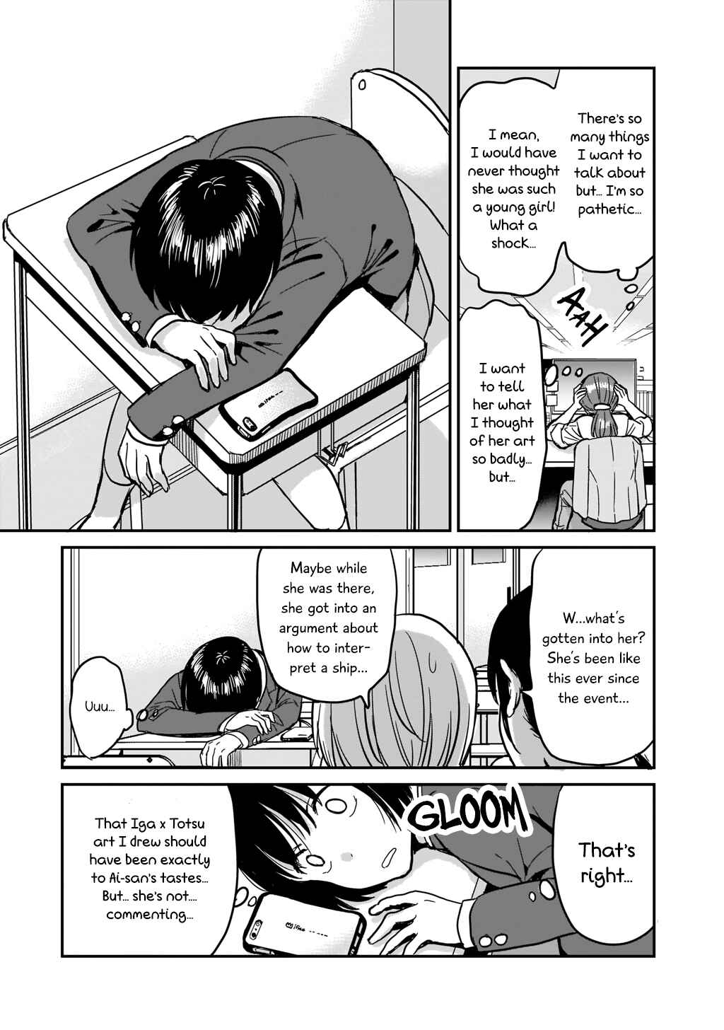 Kami Eshi JK to OL Fujoshi Chapter 1 - Page 28