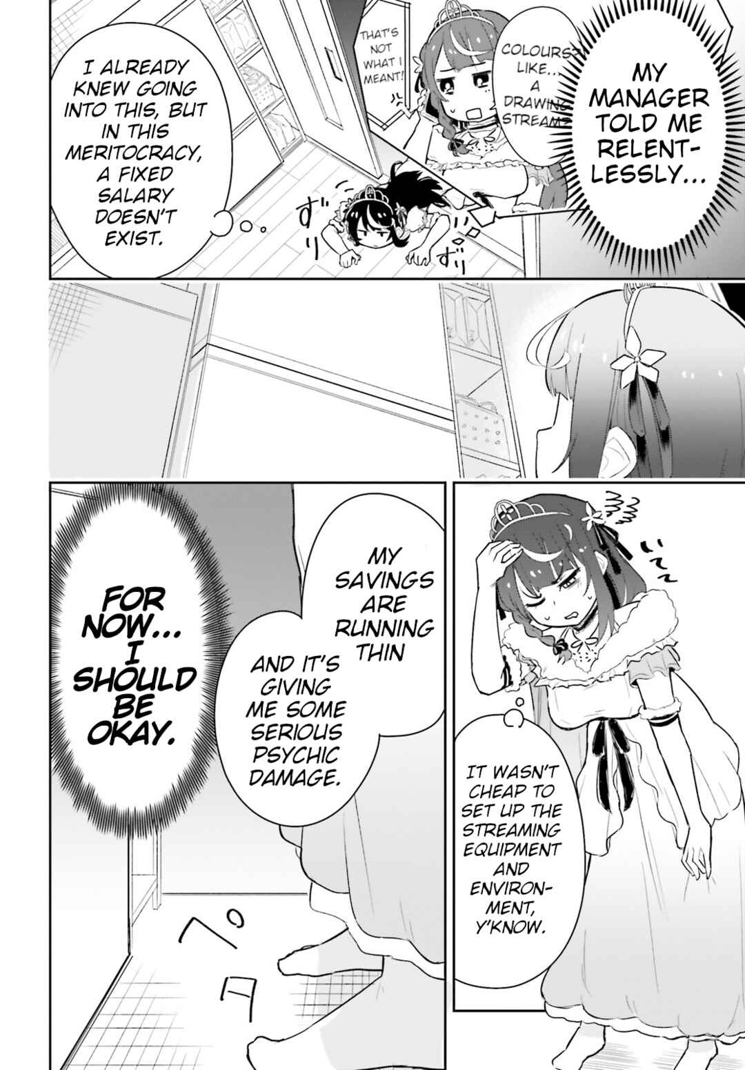 VTuber nandaga Haishin Kiri Wasuretara Densetsu ni Natteta Chapter 1 - Page 14