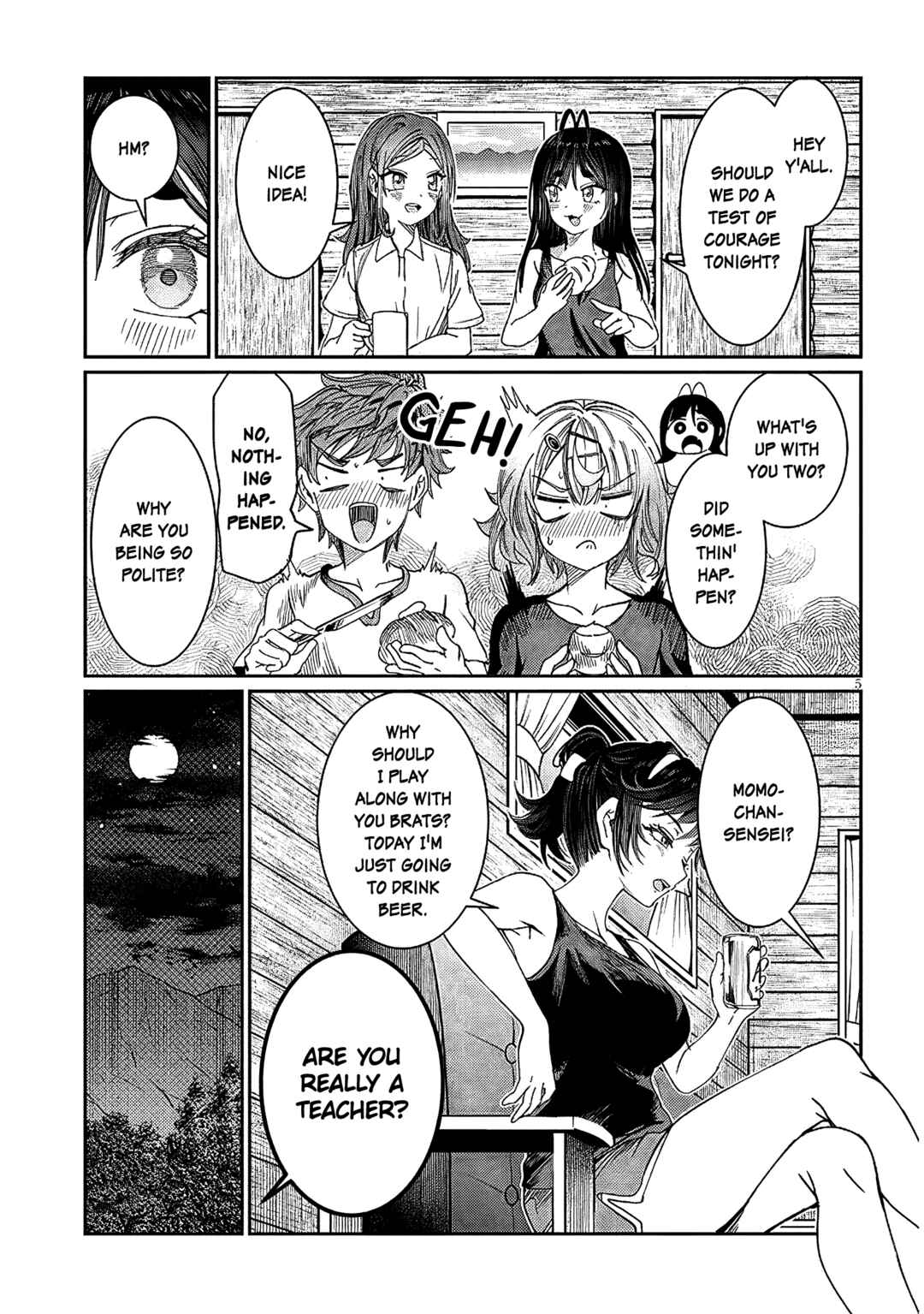 Kimi wa Yakamashi Tojite yo Kuchi wo! Chapter 25 - Page 5