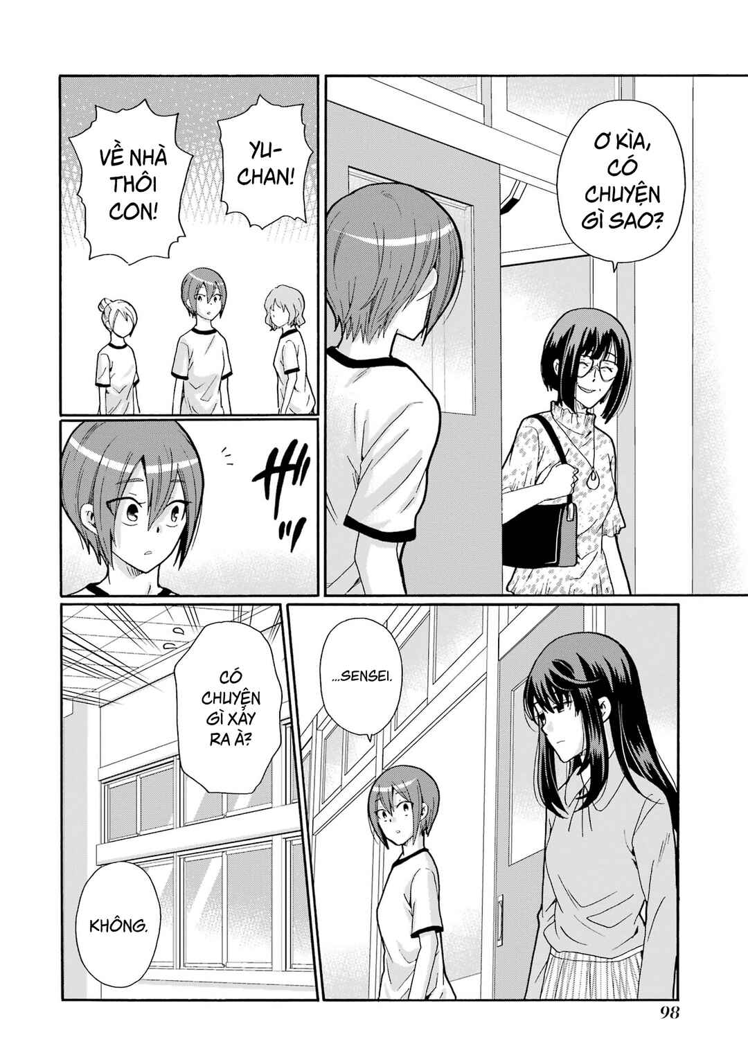 Sensei, Bokutachi wa Koroshiteimasen. Chapter 13 - Page 18