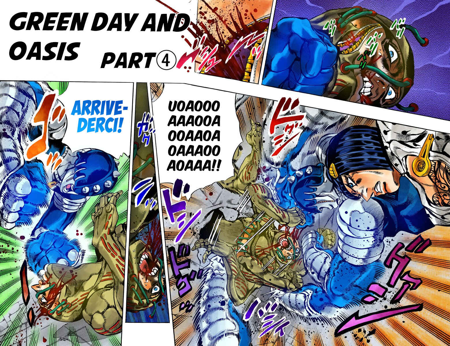 JoJo no Kimyou na Bouken: Part 5 - Ougon no Kaze Color-ban Chapter 118 - Page 1