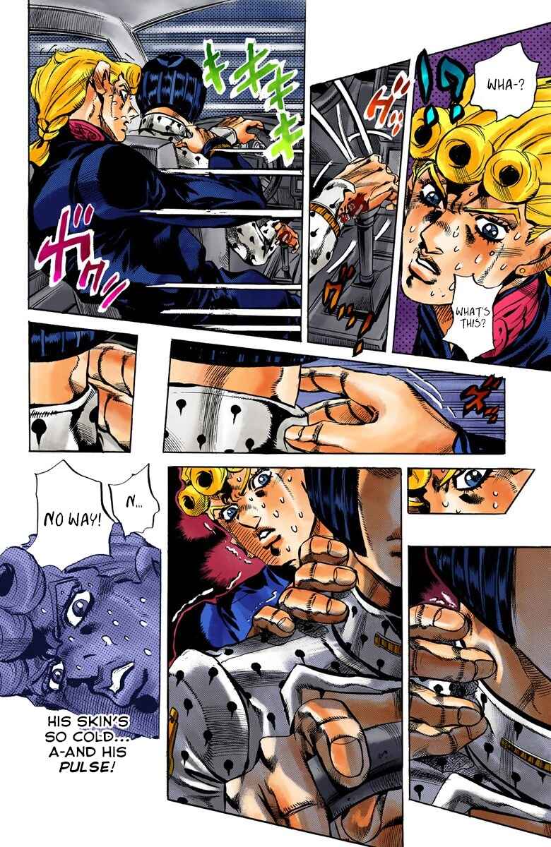 JoJo no Kimyou na Bouken: Part 5 - Ougon no Kaze Color-ban Chapter 118 - Page 11