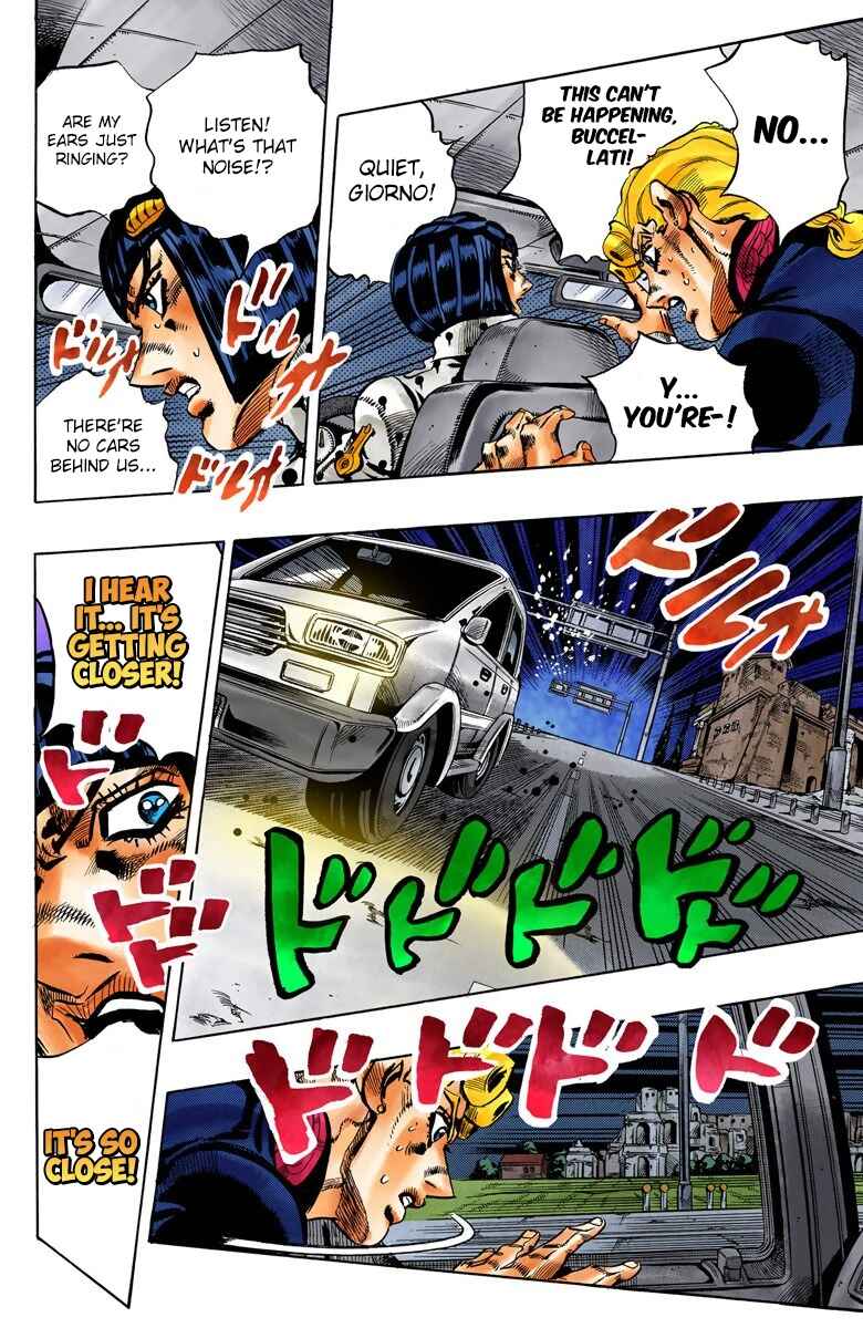 JoJo no Kimyou na Bouken: Part 5 - Ougon no Kaze Color-ban Chapter 118 - Page 15