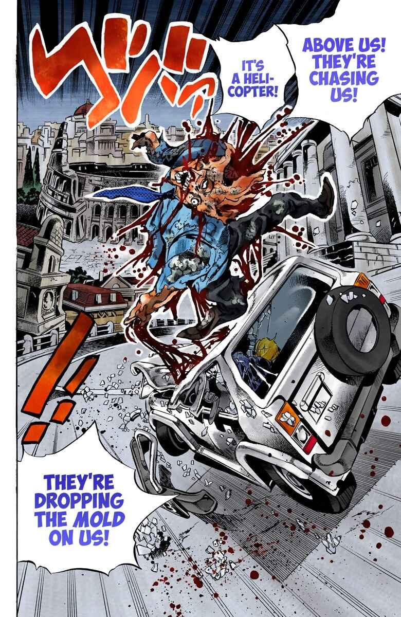 JoJo no Kimyou na Bouken: Part 5 - Ougon no Kaze Color-ban Chapter 118 - Page 17