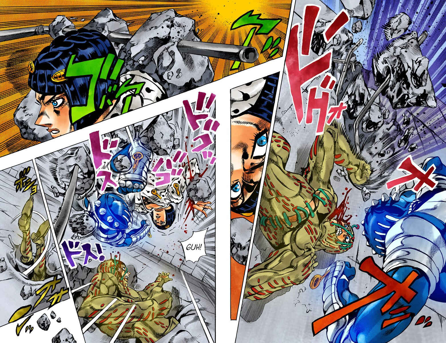 JoJo no Kimyou na Bouken: Part 5 - Ougon no Kaze Color-ban Chapter 118 - Page 2