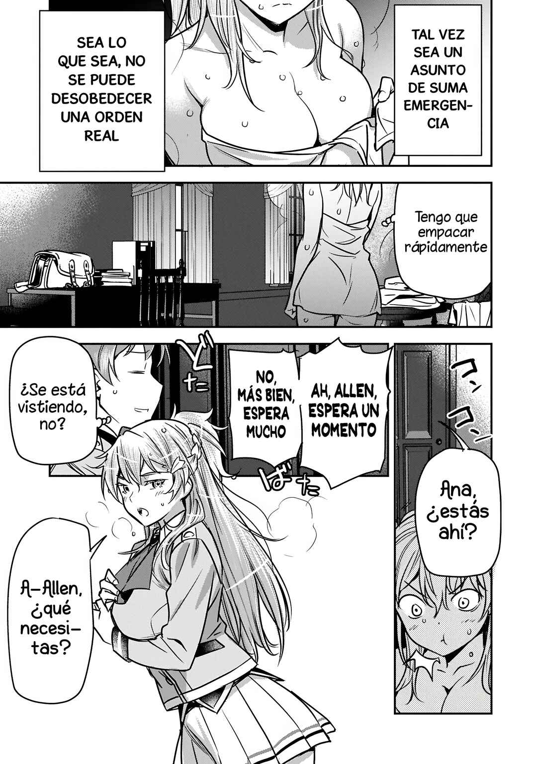 Chounin A wa Akuyaku Reijou o Doushitemo Sukuitai: Dobu to Sora to Koori no Himegimi Chapter 35 - Page 10