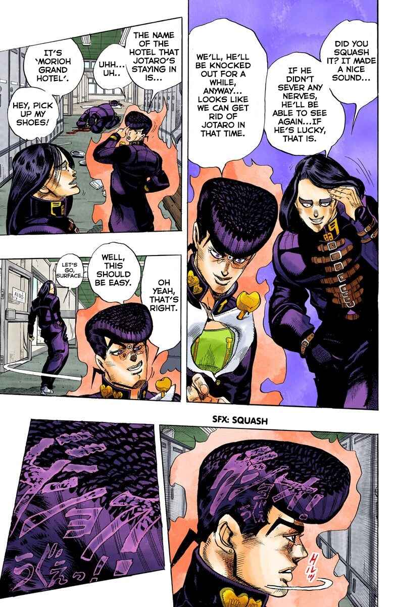 JoJo no Kimyou na Bouken: Part 4 - Diamond wa Kudakenai Color-ban Chapter 26 - Page 6