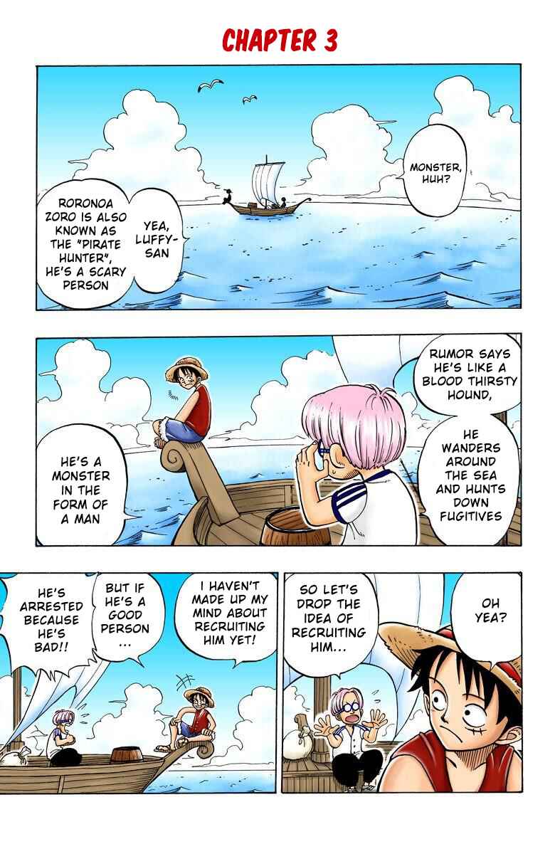 One Piece (Official Colored) Chapter 3 - Page 2