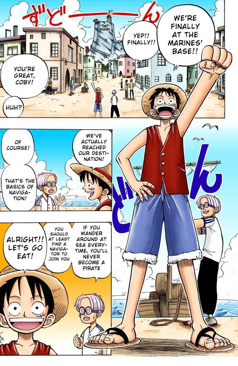 One Piece (Official Colored) Chapter 3 - Page 4