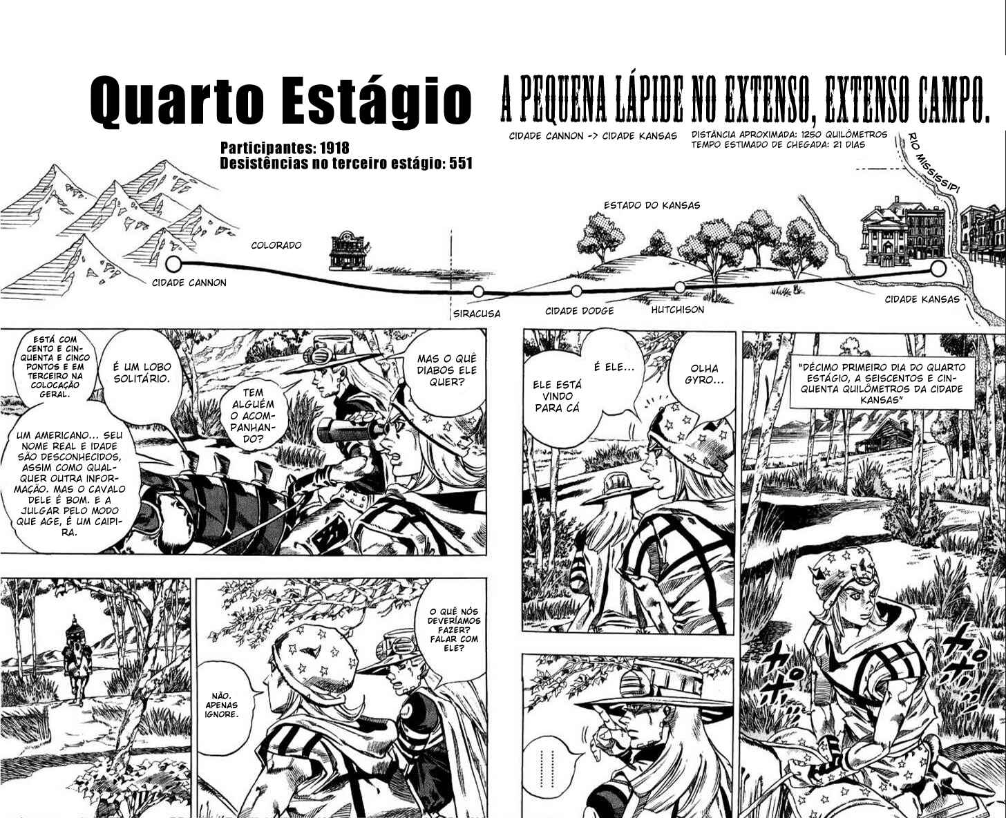 JoJo no Kimyou na Bouken: Part 7 - Steel Ball Run Chapter 33 - Page 2