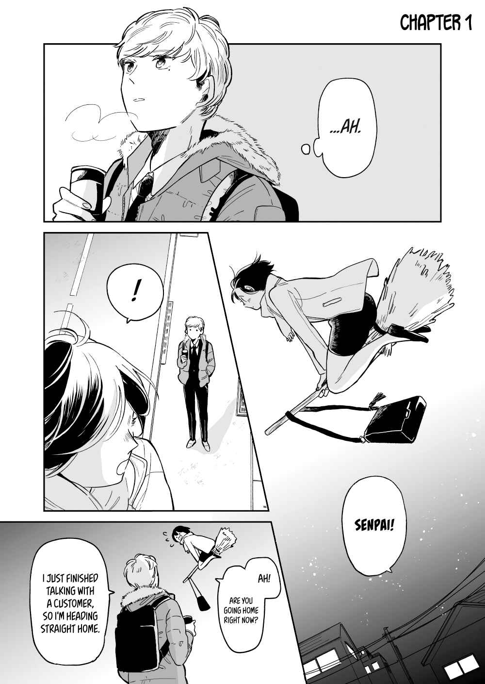 Majo-senpai Nippou Chapter 1 - Page 1