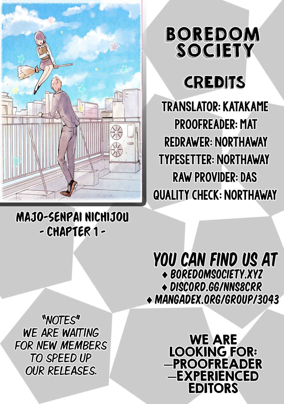 Majo-senpai Nippou Chapter 1 - Page 6