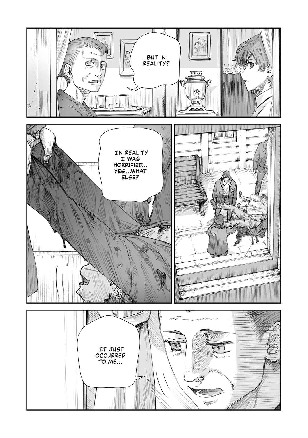 Sensou wa Onna no Kao wo Shiteinai Chapter 34 - Page 15