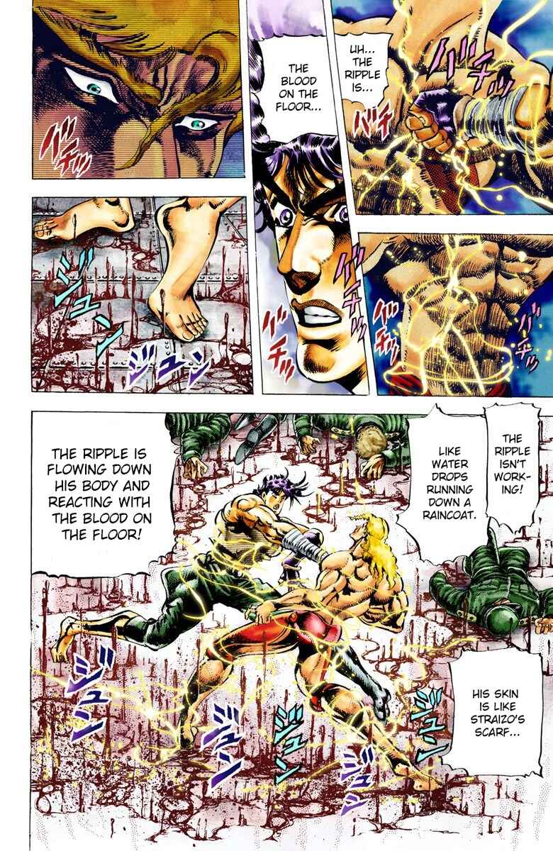JoJo no Kimyou na Bouken: Part 2 - Sentou Chouryuu Color-ban Chapter 15 - Page 2