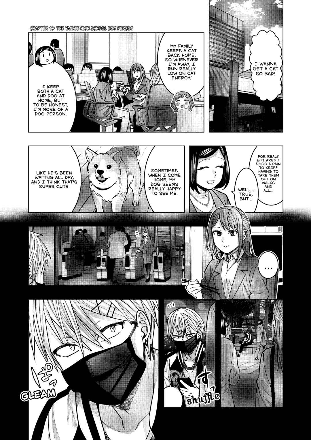 OL ga Geesen de atta Yankii Danshi Koukousei ni Natsukareru Hanashi Chapter 10 - Page 1