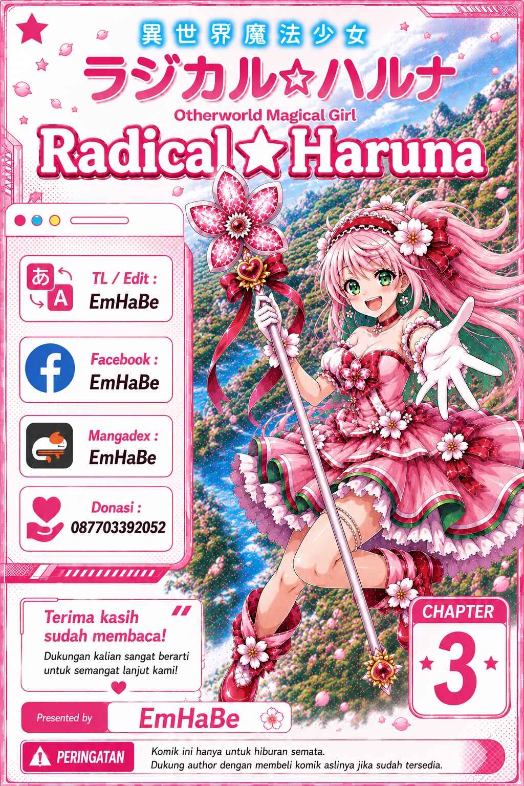 Isekai Mahou Shoujo Radical☆Haruna Chapter 3 - Page 1